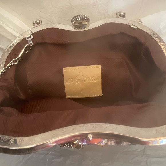 DESIGNED IN TOKYO ..   AIKO COLLECTION   BRAND NEW  FANCY PURSE  WITH STRAP - Picture 4 of 8